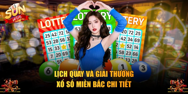 Lịch quay và giải thưởng Xổ Số Miền Bắc chi tiết